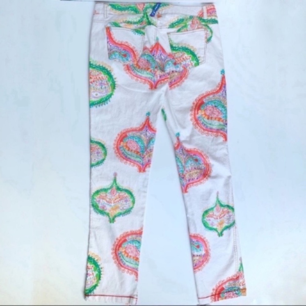 Desigual ‘Zelda’ Multicolor Patterned Women Jeans - Picture 3 of 10